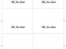 Free Name Card Template Microsoft Word