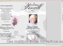 77 Report Funeral Flyers Templates Free in Word for Funeral Flyers Templates Free