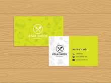 77 Standard Name Card Template Restaurant for Ms Word by Name Card Template Restaurant