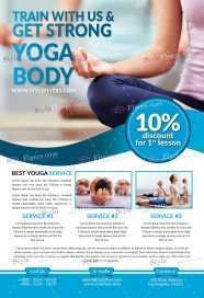 77 Standard Yoga Flyer Template Free Download by Yoga Flyer Template Free