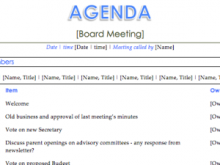 77 Template For Professional Agenda PSD File by Template For Professional Agenda