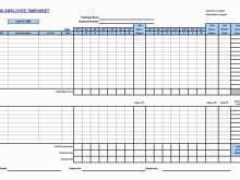 77 The Best Operations Employee Time Card Excel Template Maker for Operations Employee Time Card Excel Template