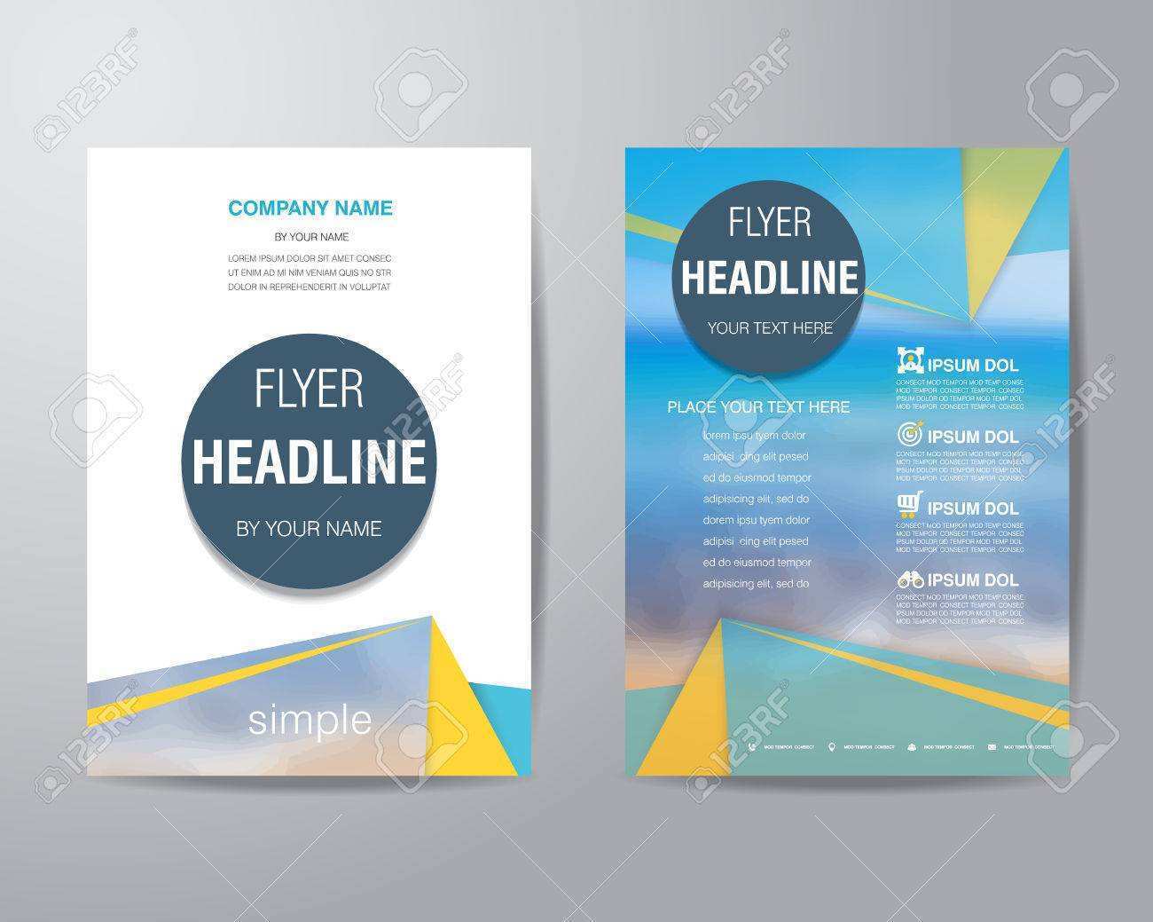 77 The Best Simple Flyer Design Templates For Free with Simple Flyer Design Templates