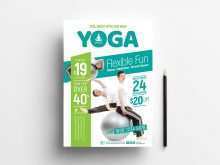 77 Yoga Flyer Template Free for Ms Word with Yoga Flyer Template Free
