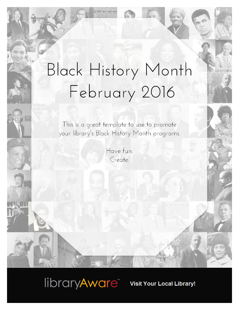 Black History Month Flyer Template Free Cards Design Templates