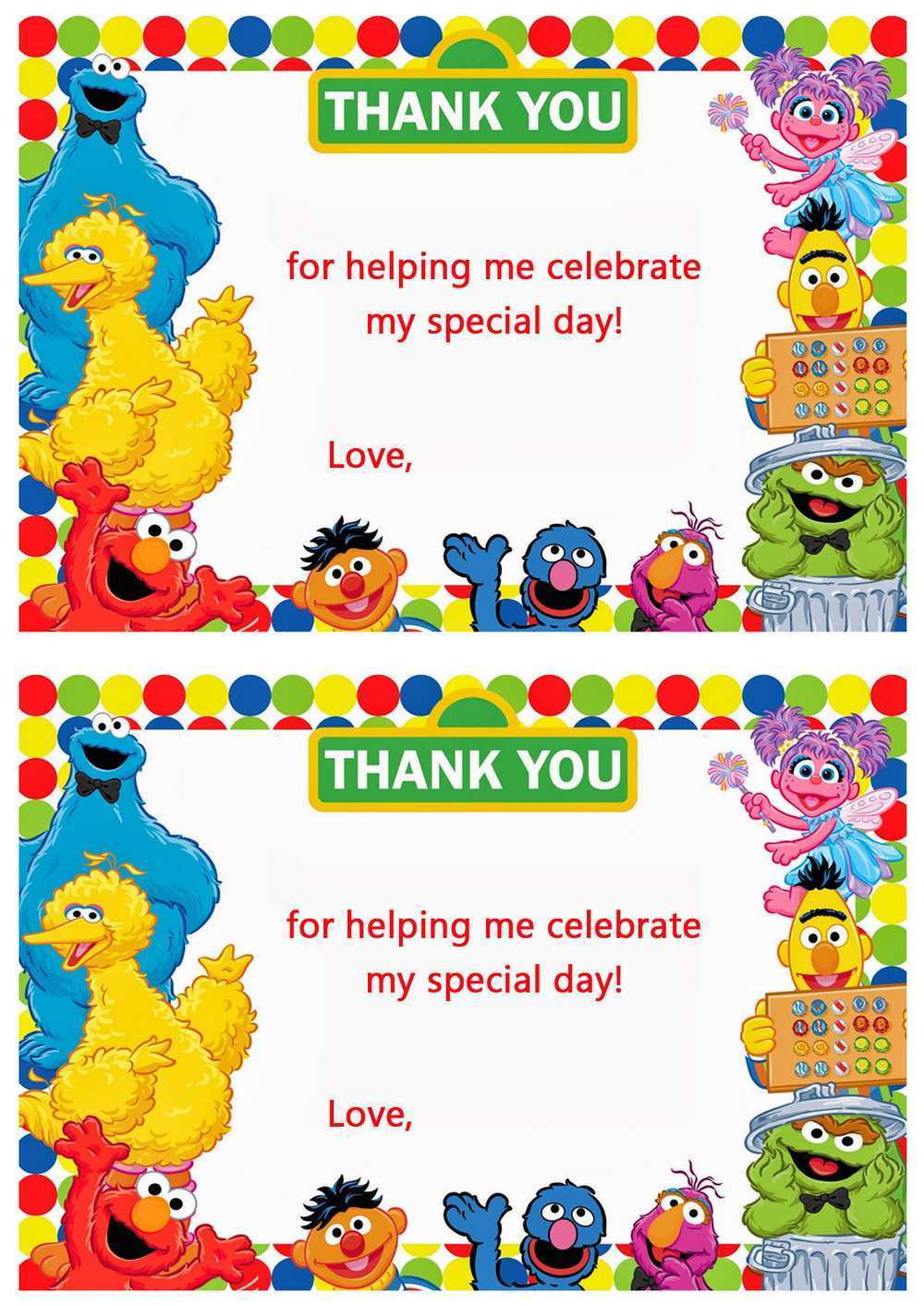 78 Adding Elmo Thank You Card Template Photo by Elmo Thank You Card Template