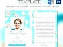 78 Adding Funeral Prayer Card Template For Word With Stunning Design for Funeral Prayer Card Template For Word