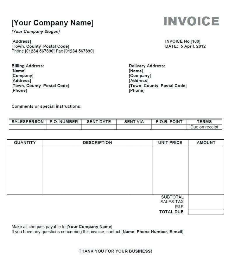 Makeup Artist Invoice Template Excel Cards Design Templates