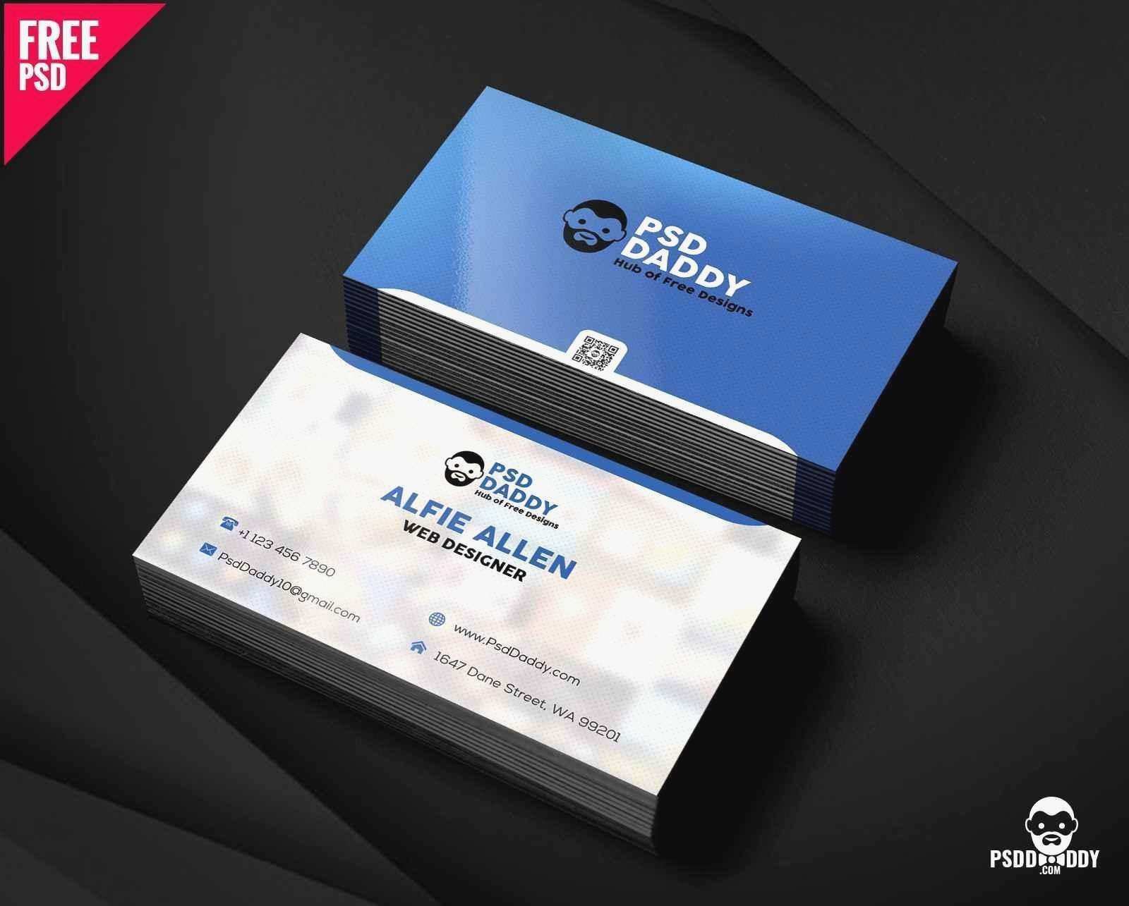  Vistaprint Business Card Template Download Illustrator Cards Design 