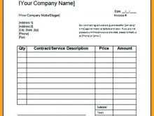 78 Best Hourly Contractor Invoice Template Templates with Hourly Contractor Invoice Template