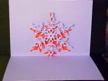 78 Blank Kirigami Christmas Card Template Now for Kirigami Christmas Card Template