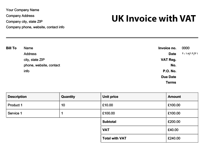 78 Blank Vat Invoice Template Germany in Word by Vat Invoice Template Germany