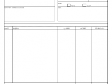 78 Create Blank Commercial Invoice Template for Ms Word with Blank Commercial Invoice Template