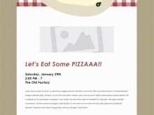 78 Create Pizza Party Flyer Template Free for Ms Word with Pizza Party Flyer Template Free