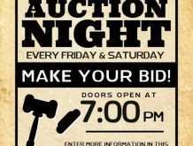 78 Creating Auction Flyer Template Now with Auction Flyer Template