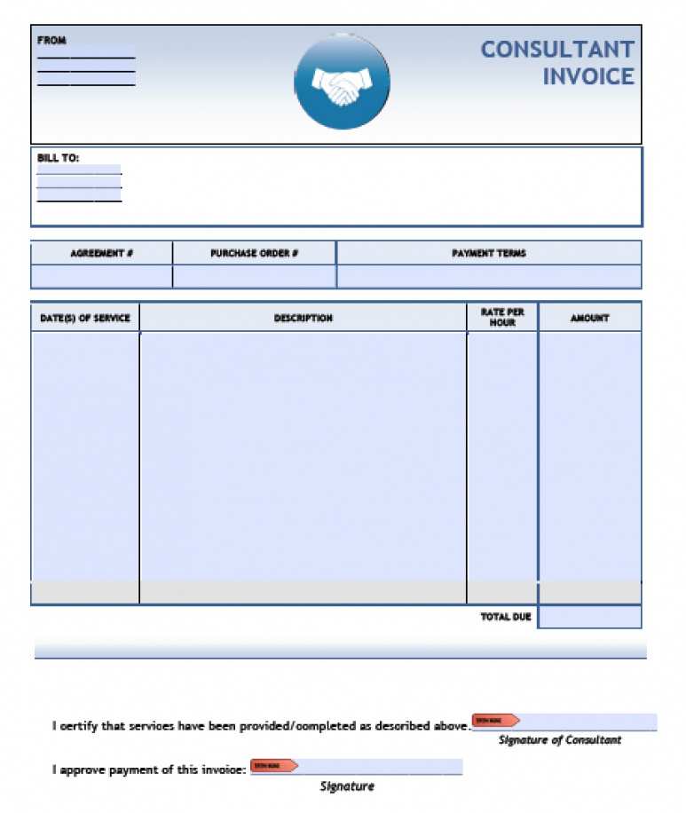 78 Creating Consulting Invoice Format In Excel for Consulting Invoice Format In Excel