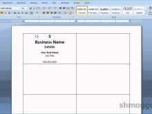 78 Creating Create Blank Card Template In Word Formating by Create Blank Card Template In Word
