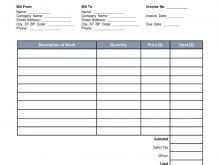 78 Creating Paint Contractor Invoice Template Download with Paint Contractor Invoice Template