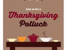 78 Creative Thanksgiving Potluck Flyer Template Free in Word by Thanksgiving Potluck Flyer Template Free