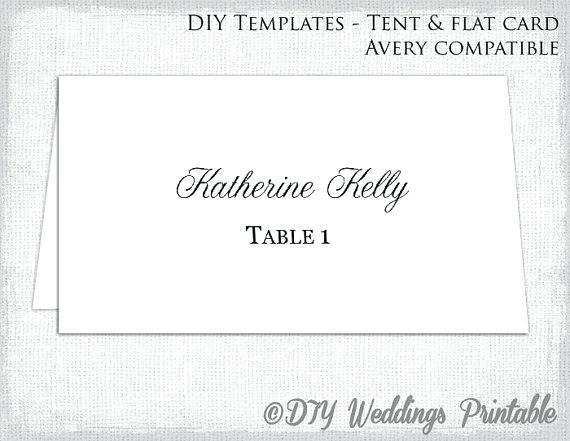 How To Make A Tent Card Template In Word - Cards Design ...