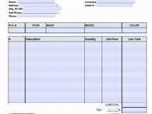 78 Customize Our Free Automotive Repair Invoice Template For Free for Automotive Repair Invoice Template
