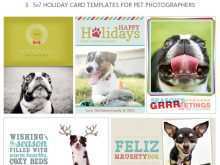 78 Customize Our Free Christmas Card Template Dog for Ms Word with Christmas Card Template Dog