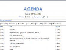 78 Customize Our Free Conference Agenda Template Word Download by Conference Agenda Template Word