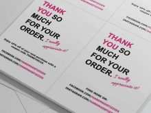 78 Customize Our Free Thank You For Your Order Card Template Photo by Thank You For Your Order Card Template
