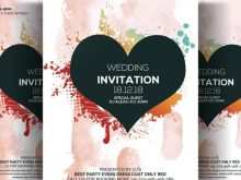 78 Customize Our Free Wedding Invitation Flyer Template for Ms Word by Wedding Invitation Flyer Template