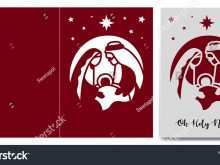 78 Format Nativity Christmas Card Template in Photoshop by Nativity Christmas Card Template