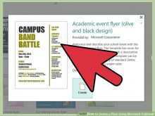 Microsoft Publisher Flyer Templates