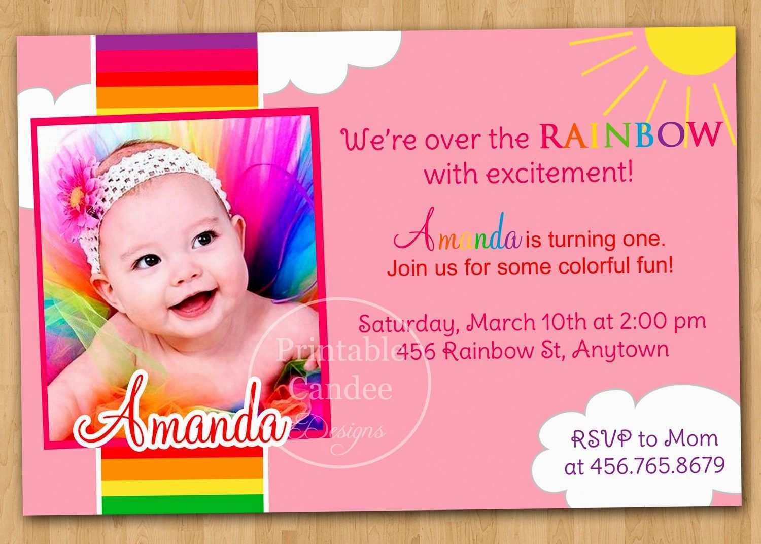 24 Free Printable 24St Birthday Invitation Card Template Online With First Birthday Invitation Card Template