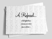 78 Free Referral Thank You Card Template for Ms Word by Referral Thank You Card Template