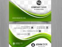 78 How To Create Business Card Template Green for Ms Word by Business Card Template Green