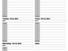 78 Online Four Year Class Schedule Template Templates for Four Year Class Schedule Template