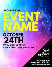 78 Online Template Event Flyer Photo with Template Event Flyer
