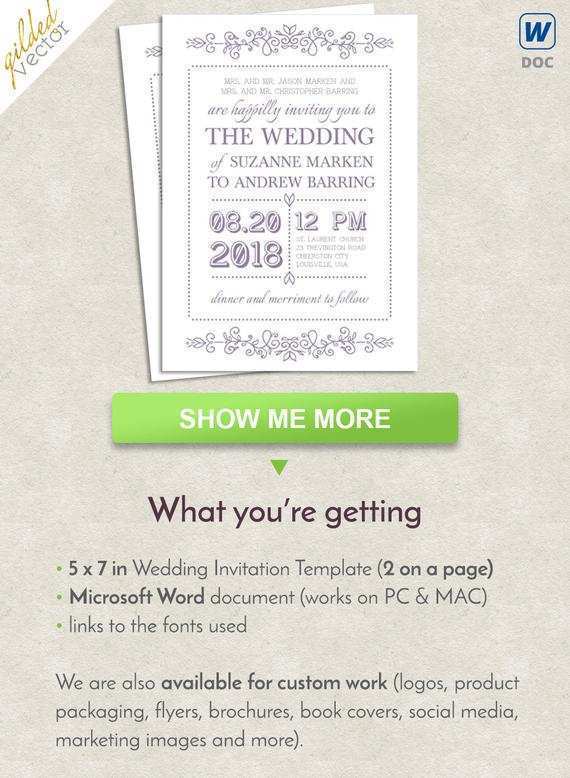 78 Online Wedding Card Templates Doc For Free by Wedding Card Templates Doc