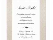 Wedding Card Templates Pdf