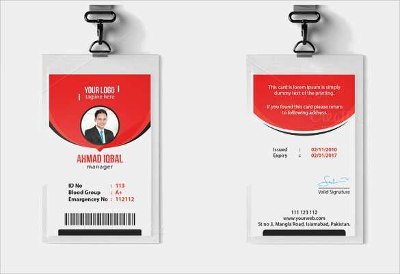 78 Report Employee Id Card Template Microsoft Word Front And Back PSD File with Employee Id Card Template Microsoft Word Front And Back