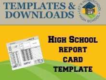 78 Report Report Card Template For Senior High School PSD File for Report Card Template For Senior High School