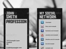 78 The Best Business Card Template For Networking Photo for Business Card Template For Networking