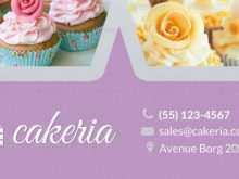 78 The Best Cupcake Business Card Template Design Download with Cupcake Business Card Template Design