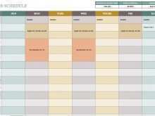 78 The Best Exercise Class Schedule Template Photo with Exercise Class Schedule Template