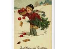 78 The Best Victorian Christmas Card Template Formating with Victorian Christmas Card Template