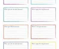 Free Printable Blank Note Card Template