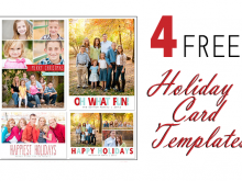 79 Adding Free Christmas Card Template For Photoshop Templates with Free Christmas Card Template For Photoshop