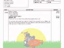 Free Lawn Maintenance Invoice Template