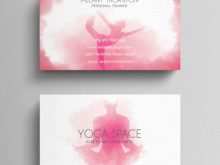 79 Best Free Yoga Business Card Templates Layouts with Free Yoga Business Card Templates