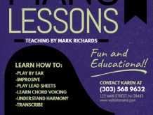 79 Blank Music Lesson Flyer Template Maker with Music Lesson Flyer Template