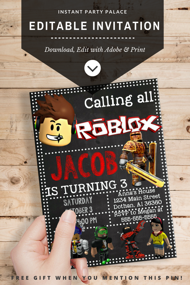 79 Blank Roblox Birthday Card Template Maker with Roblox Birthday Card Template